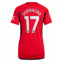 Maglie da calcio Manchester United Alejandro Garnacho #17 Prima Maglia Femminile 2023-24 Manica Corta